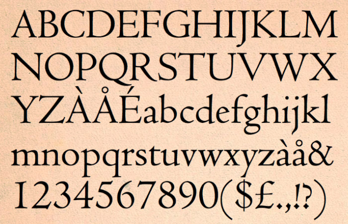 Centaur typeface