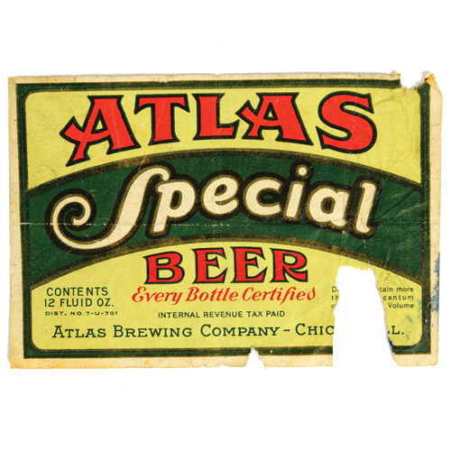 Atlas Special Beer paper logo