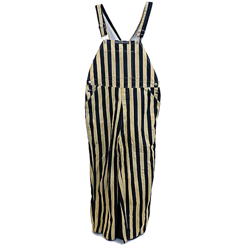 Vertical striped overall