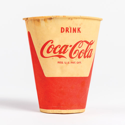 old paper coke cup 