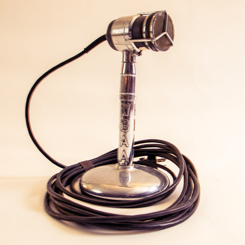 old microphone