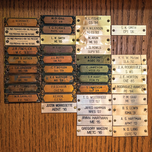 metal nameplates