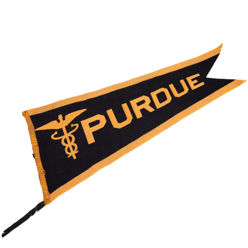 Purdue on a flag