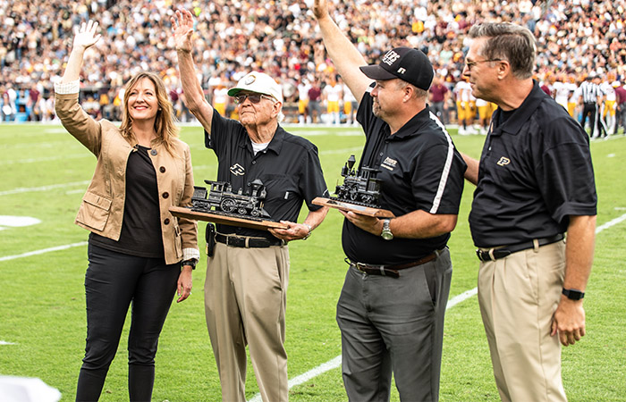 presentation of the special boilermaker award