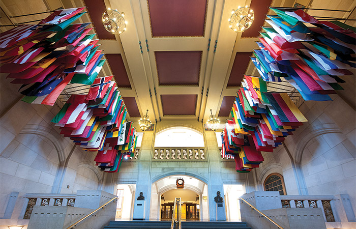 international flag display