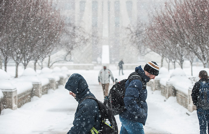 snowy winter weather