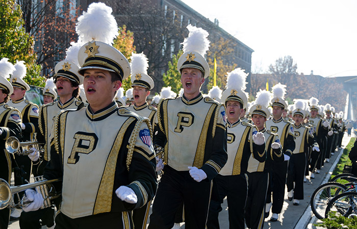 the purdue marching band