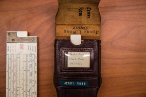 astronaut slide rule