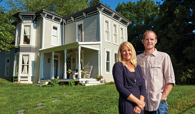 Paul Ehrgott and his wife Emily