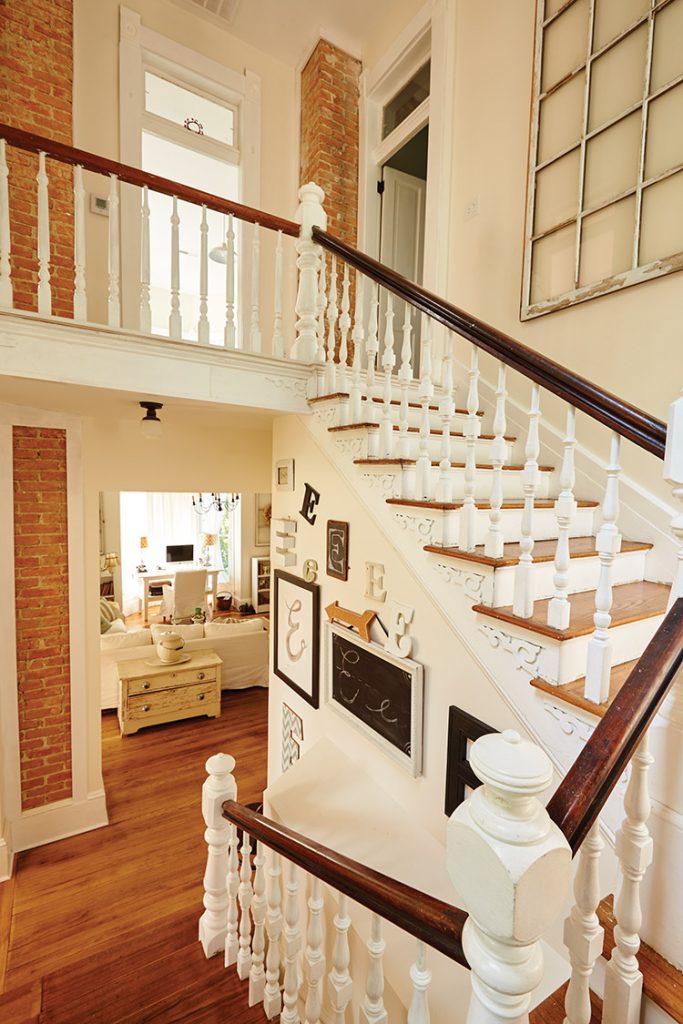 Stairs at McShane House Renovation