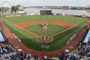 Banks of the Mississippi baseball field