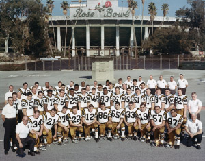 The 1967 Rose Bowl winning team